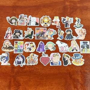 One Piece Anime Stickers 30 Decals